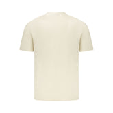 Napapijri Beige Cotton Men T-Shirt